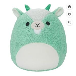 12 inch teal goat fuzzamallow